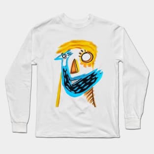 face bird Long Sleeve T-Shirt